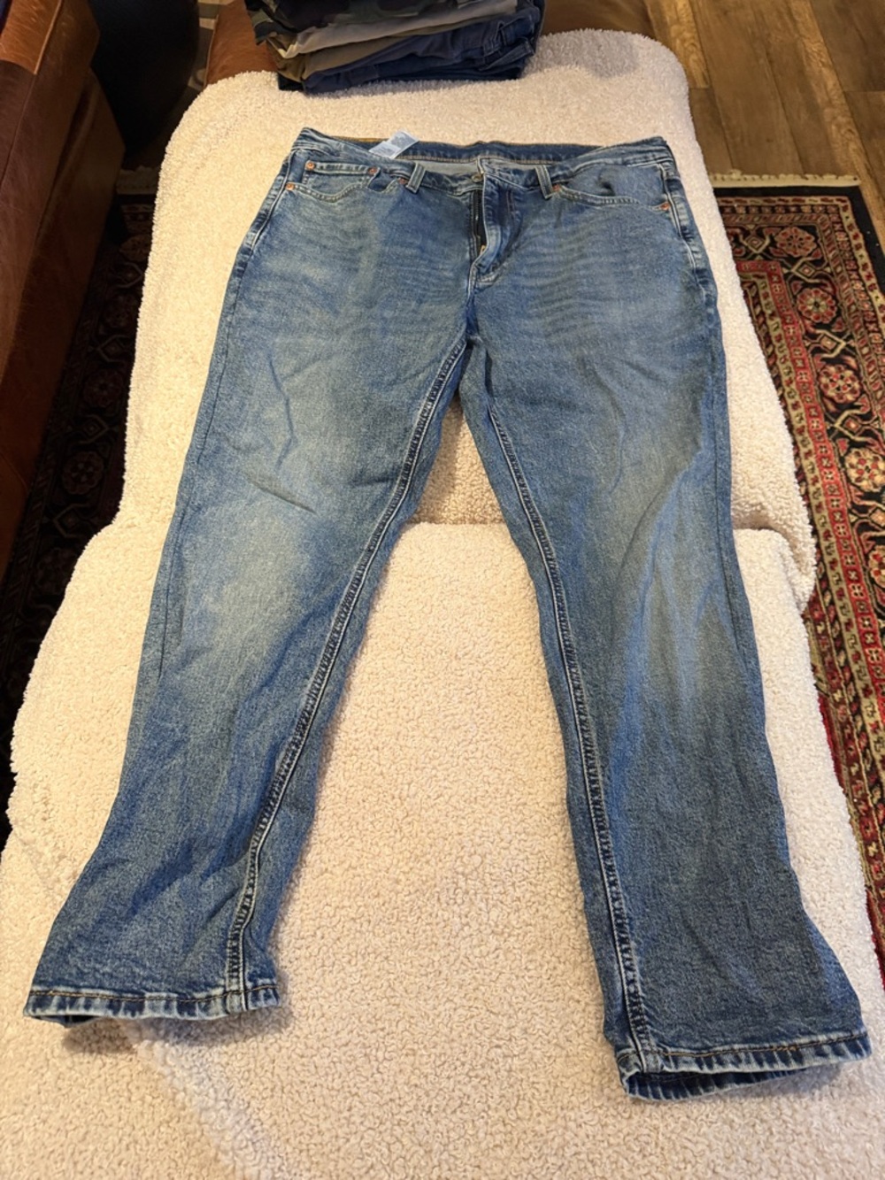 Levi's 541 Men's Light Blue Relaxed Fit Jeans (34-30)